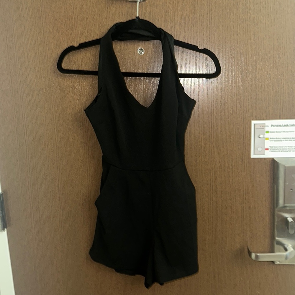 Black jumpsuit